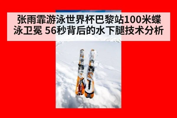 张雨霏游泳世界杯巴黎站100米蝶泳卫冕 56秒背后的水下腿技术分析